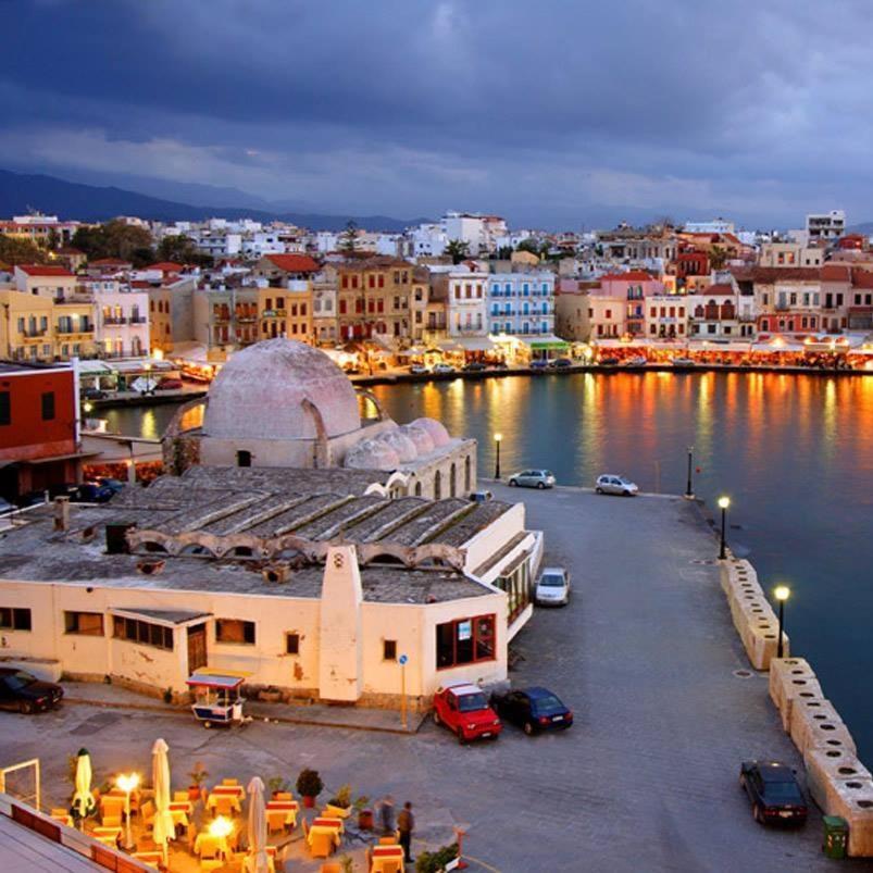 Mythos Old Harbour Chrissi Akti Chania Exterior foto
